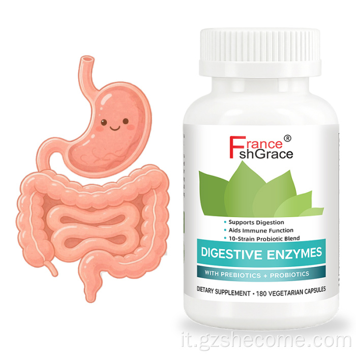 Shecome Digestive Capsule Gut Health Enzimi Probiotici